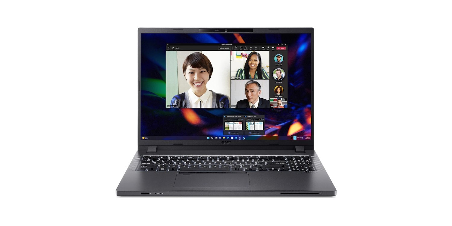 Acer TMP216-51G-564T 40.6 cm (16") Notebook - WUXGA - Intel Core i5 13th Gen i5-1335U - 8 GB - 512 GB SSD - Iron