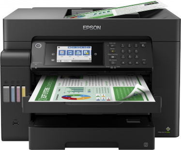 Epson / 32PPM Mono 22PPM CLR A3+ Print Scan Copy Fax USBHost Wi-Fi/Wi-FiDirect Ethernet AutoDuplexPrint&Scan Adf Incl 1 Set Of Ink Bottl