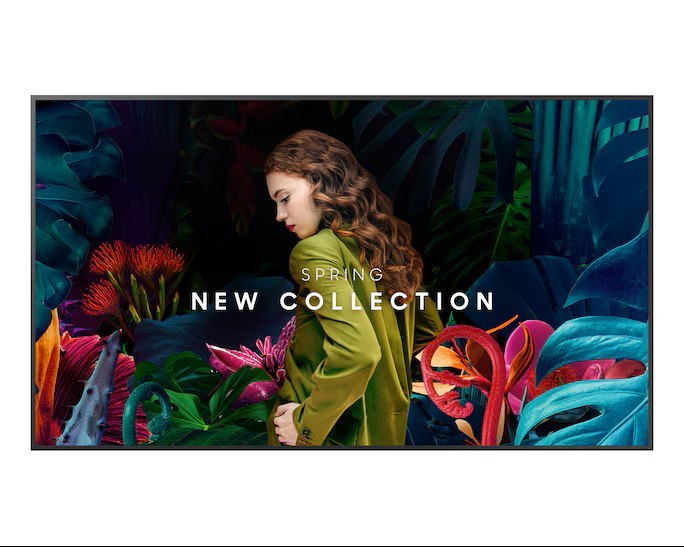 Samsung QB85C 85" LCD Digital Signage Display - 16 Hours/ 7 Days Operation