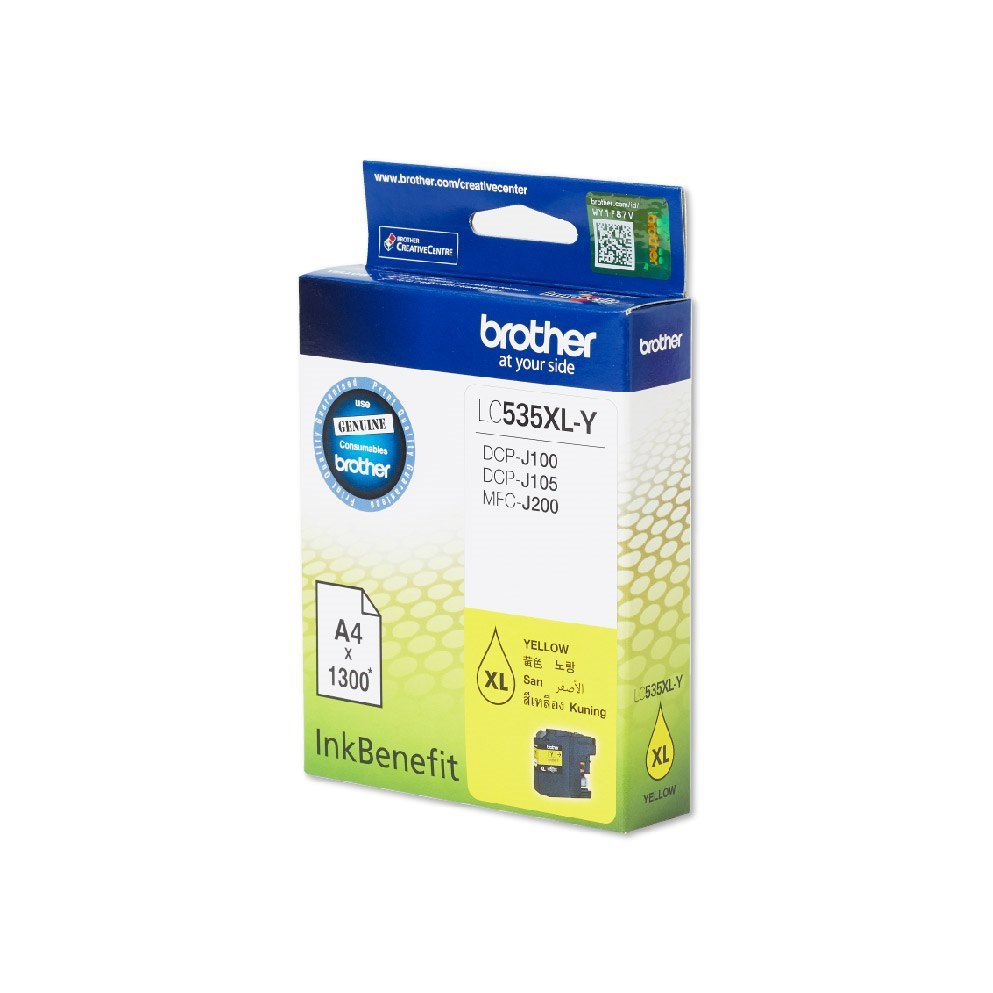 Brother / High Yield Yellow Cartridge For DCPJ105/ MFCJ200