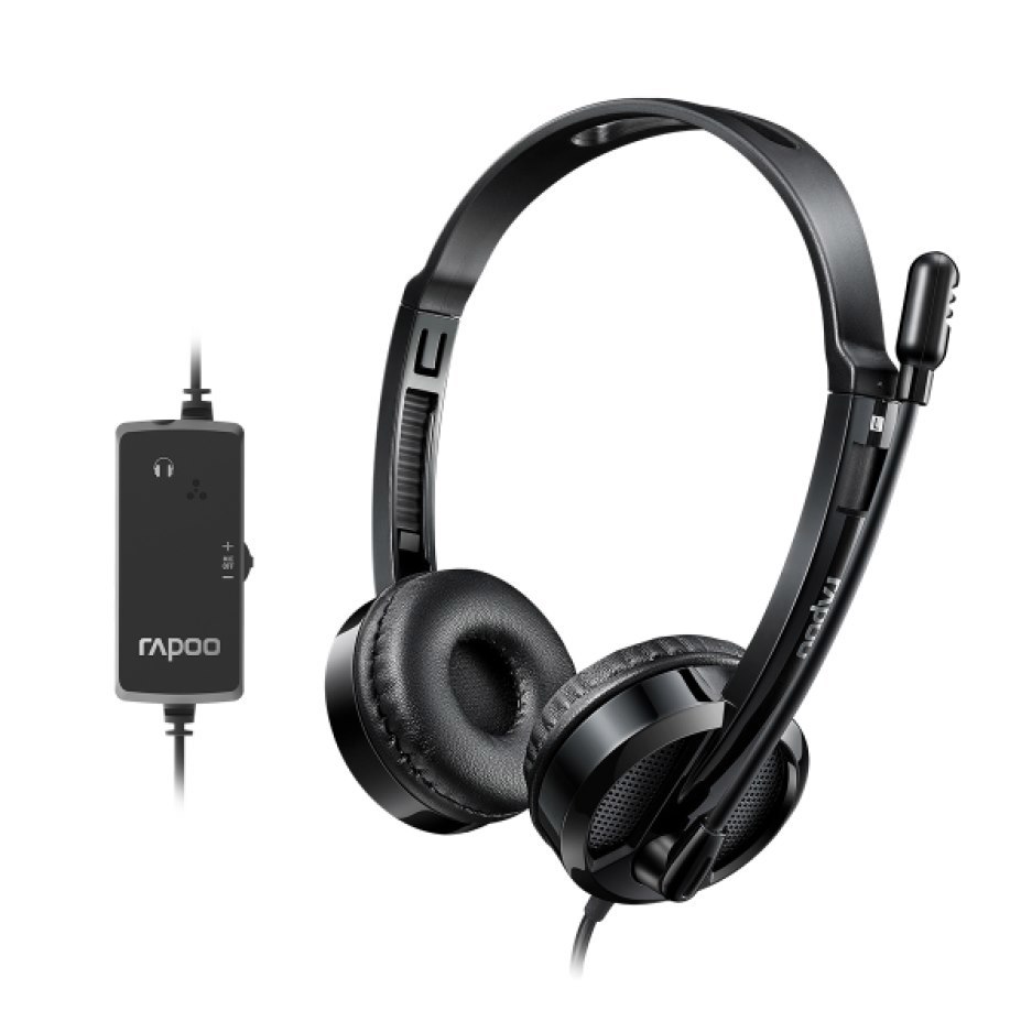 Rapoo H120 - Wired Headsets - Usb-A