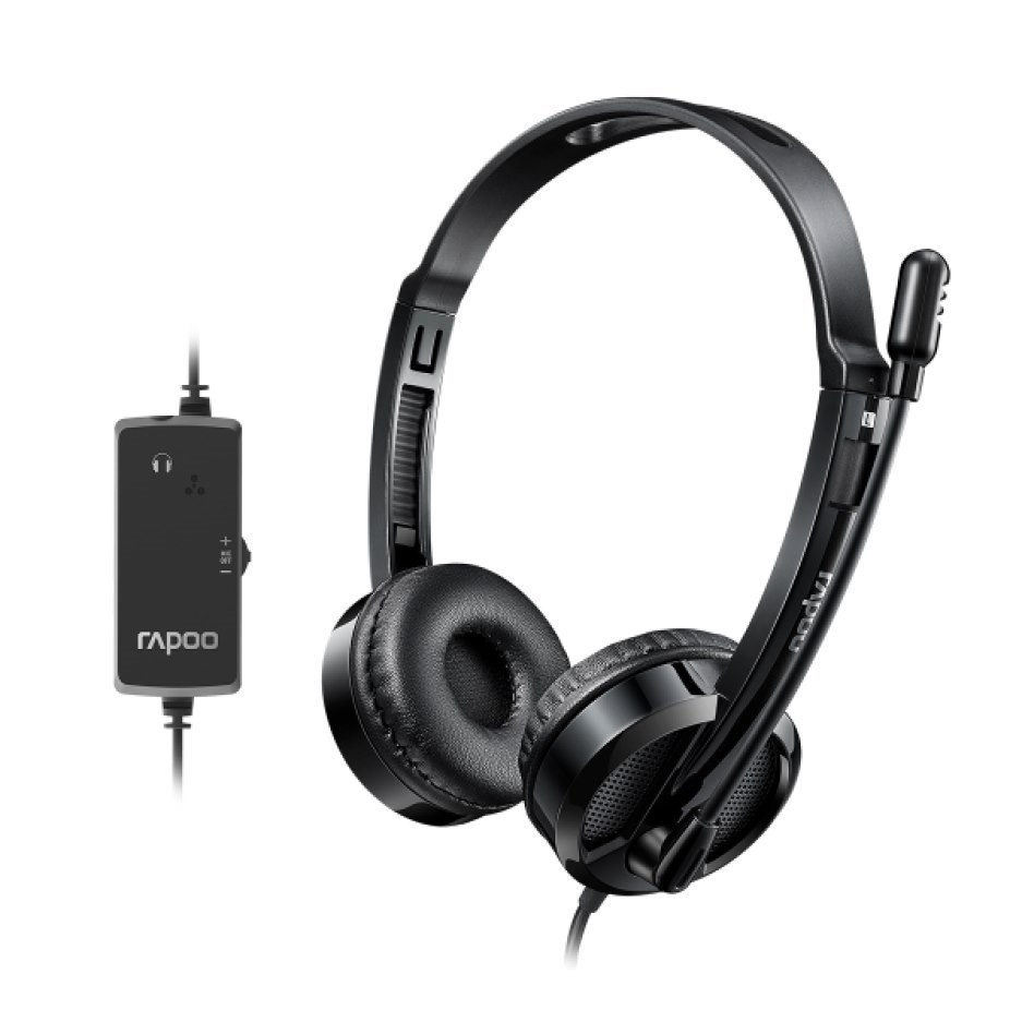 Rapoo H120 - Wired Headsets - Usb-A
