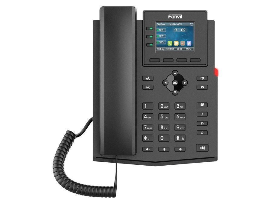 Fanvil 4Sip Colour Screen VoIP Phone With Psu