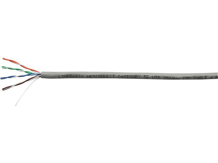 Linkbasic Utp Solid Cat5e Cable Per Metre