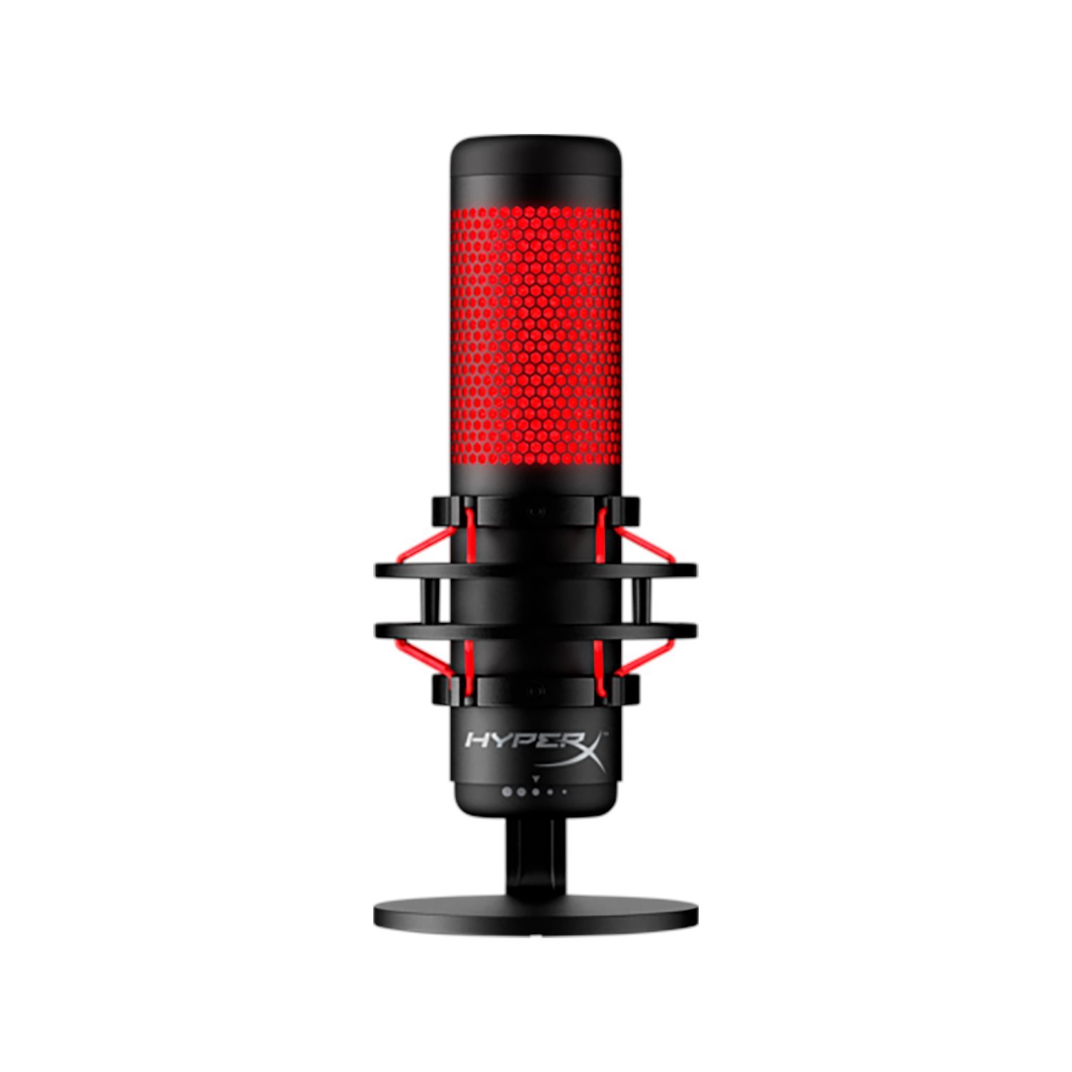 HyperX QuadCast Black-Red Usb Microphone