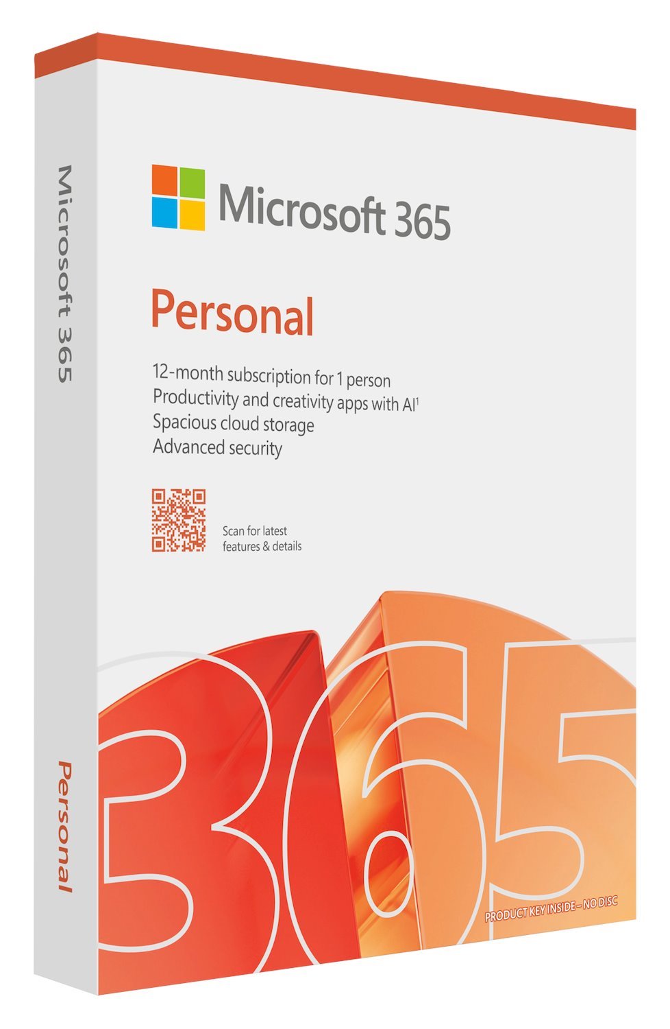 Microsoft M365 Personal English Sub 1Yr Africa Only Medialess