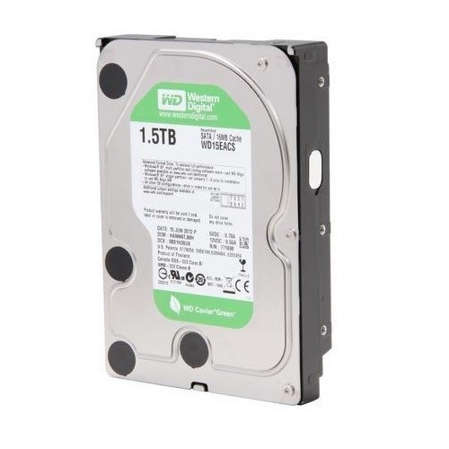 Western Digital 1.5TB WD, 3.5" Sata 7200RPM 16MB Desktop HD