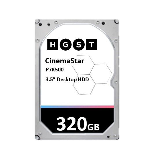 Hitachi 320GB HGST - 3.5" Sata 7200RPM 6MB (ReNew)