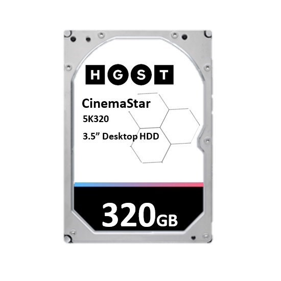 Hitachi 320GB HGST - Sata Desktop Hard Disk Drive 7200RPM (ReNew)