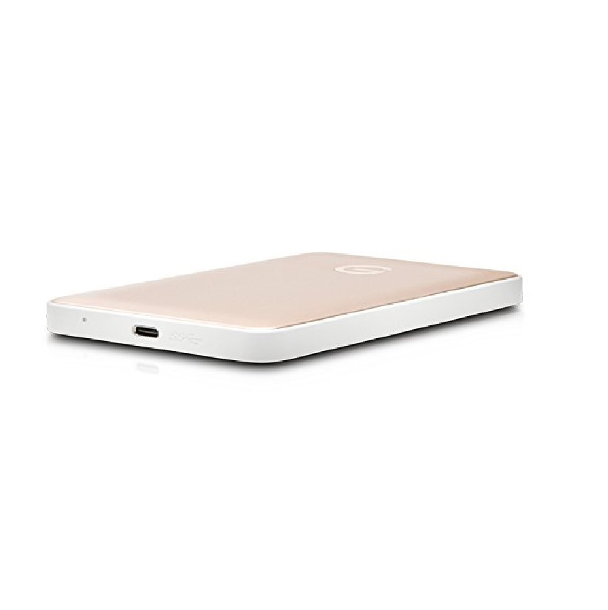 HGST 1TB HGST G-Technology (G-Drive) Usb-C, Hi-Speed 7200RPM Mobile External Drive (Rose Gold)