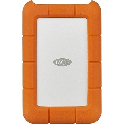 LaCie 4TB LaCie Rugged Usb-3, Type-C External Mobile Drive, (Oem Packaged/Not Retail)