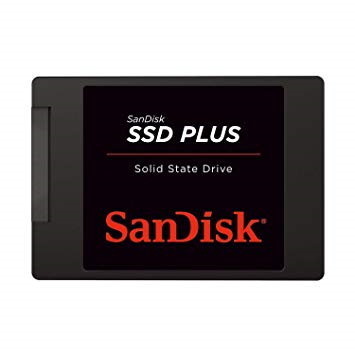 SanDisk 240GB SanDisk SSD Plus, Internal SATA-6Gbs, 2.5"/7MM, (535 MB/s R/W)