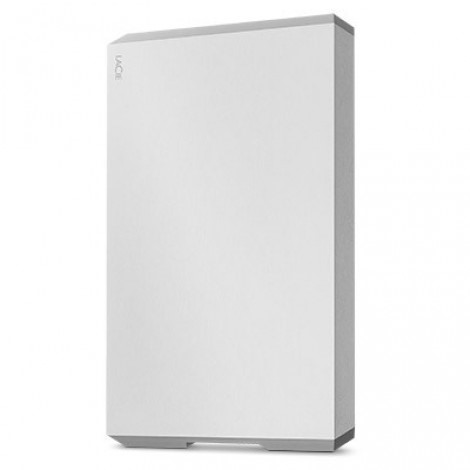 LaCie 4TB LaCie Usb3.1 Type-C External Mobile Drive (Moon Silver) (Oem Packaged/Not Retail)