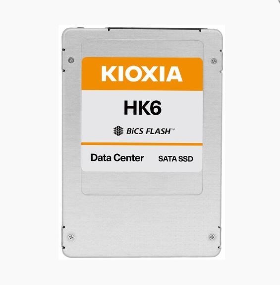 Kioxia 1.92TB Dell / Kioxia, HK6-V Series, Enterprise Data Centre (3 DWPD), 550MB/s, 84K Iops, SATA-6Gbs, TLC, 2.5" 7MM SSD