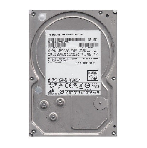 HGST 500GB HGST, High Performance 7200RPM, SATA-6Gbps 3.5" Desktop HDD