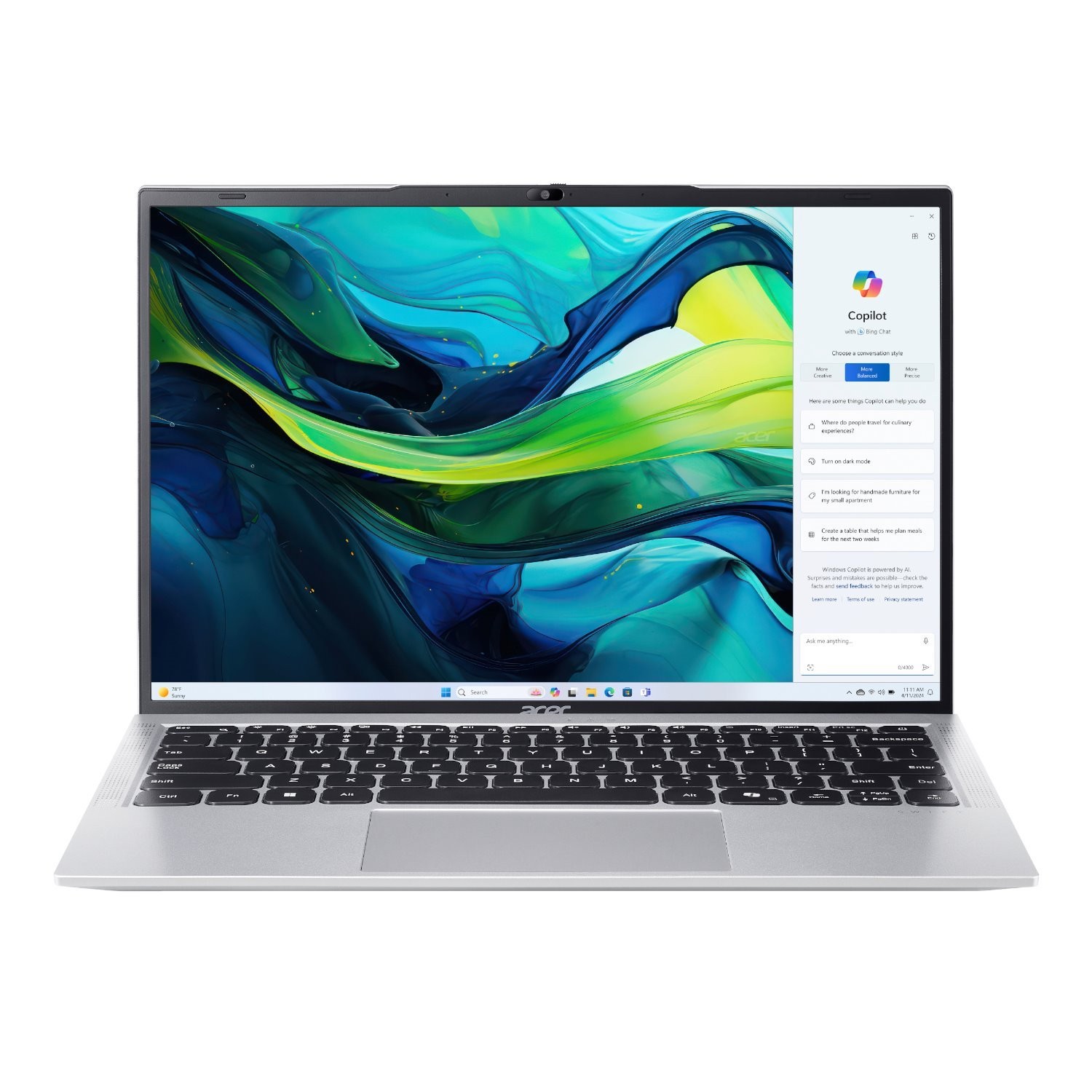 Acer Swift Lite 14″ Laptop | Intel I3-1315U | 8GB DDR5 | 512GB NVMe | Windows 11 Home