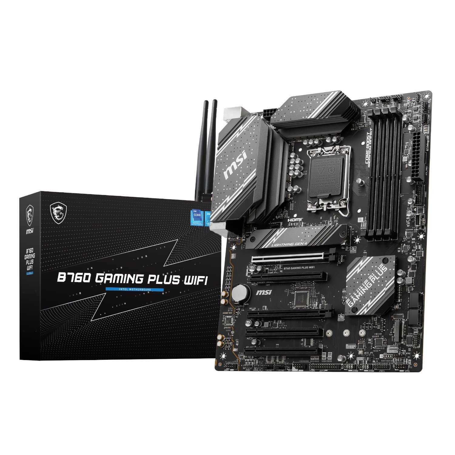 Msi B760 Gaming Plus Wifi DDR5 Lga1700 Atx Motherboard