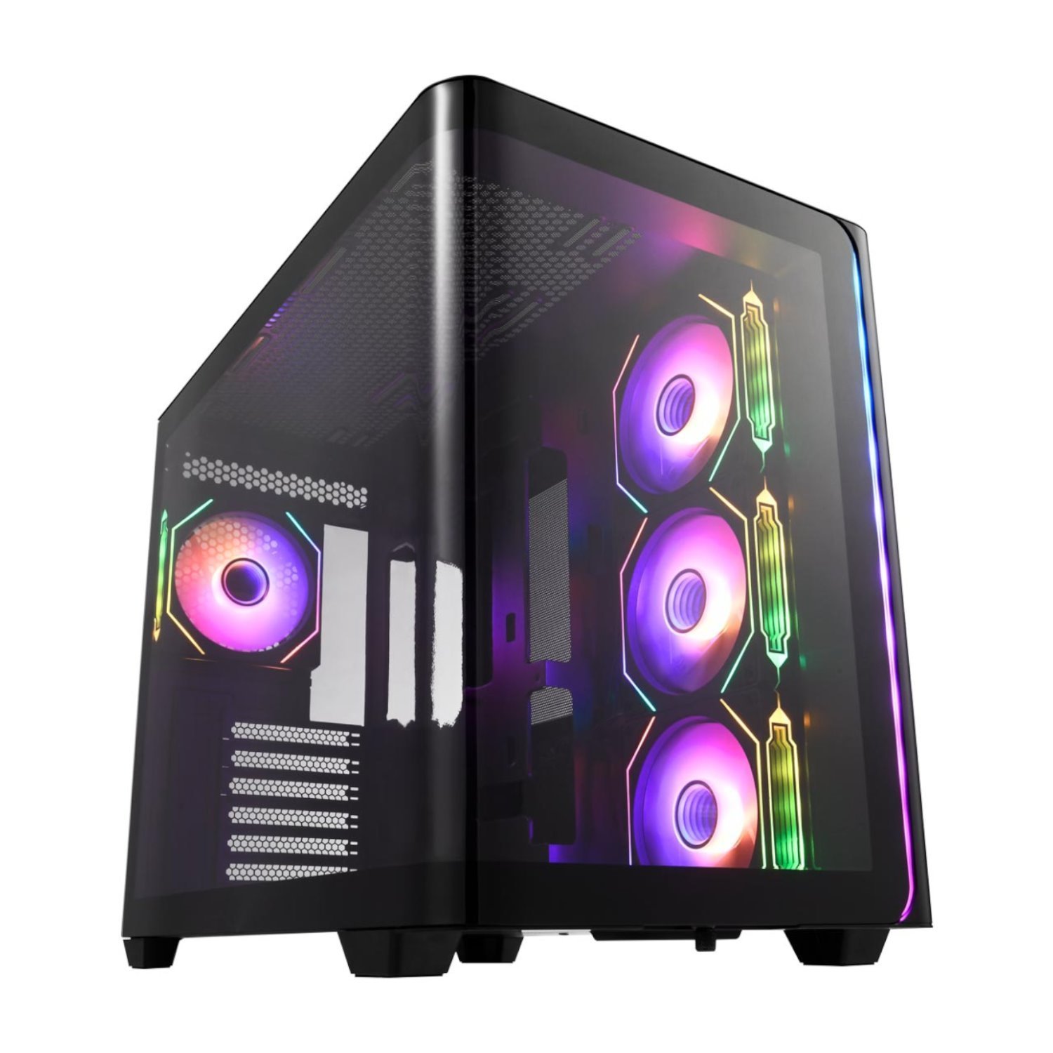 FSP M580 Atx Gaming Chassis - Black