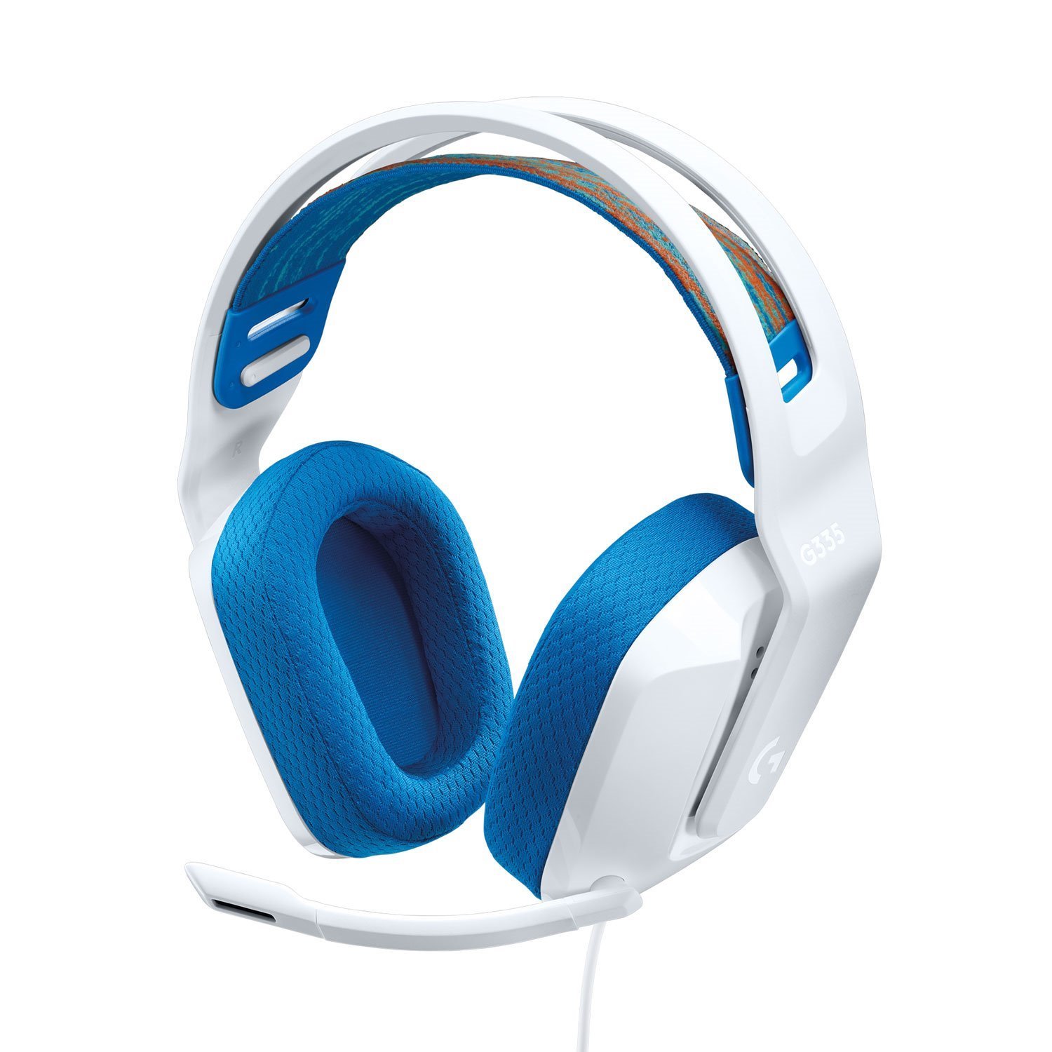 Logitech Wired Gaming Headset - White