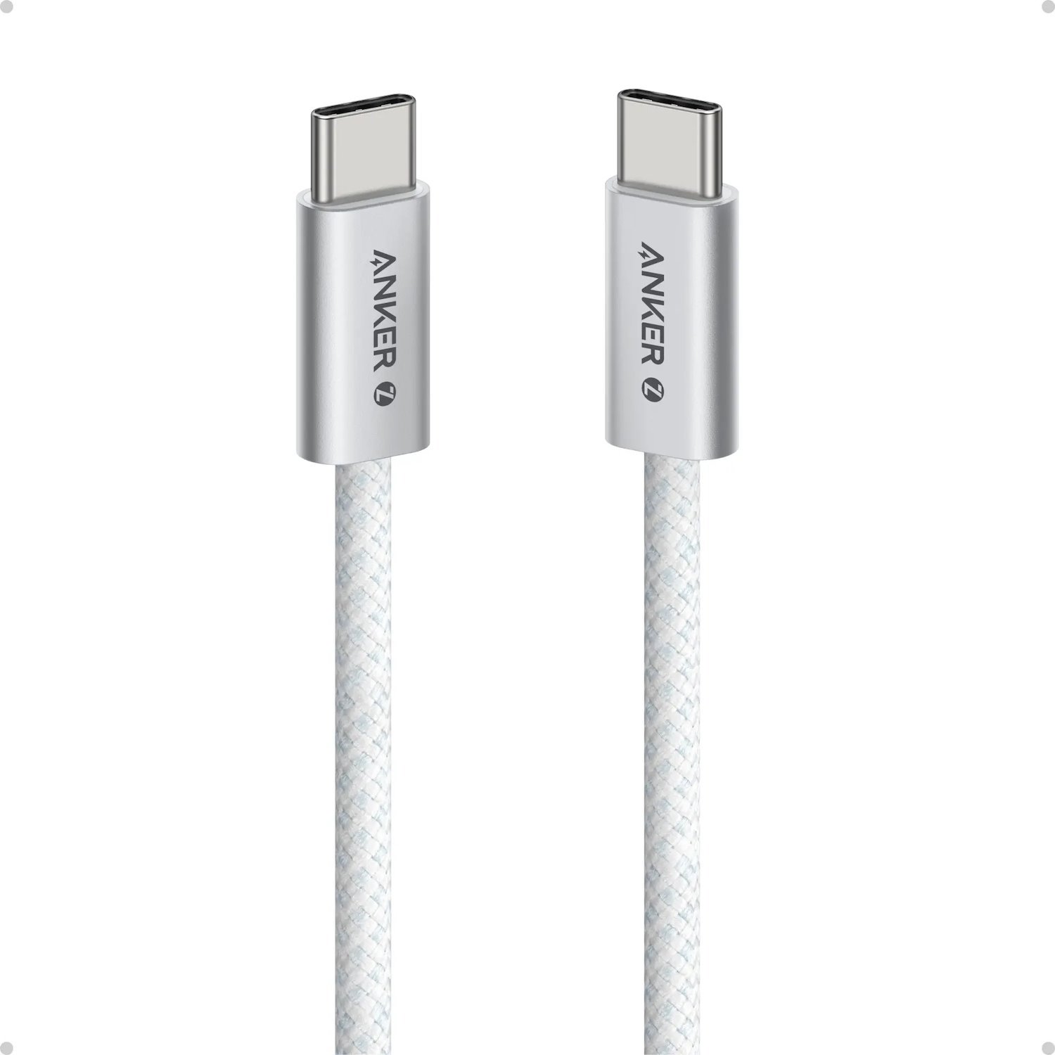 Anker Type C To Type C Braided Cable 240W 1M White