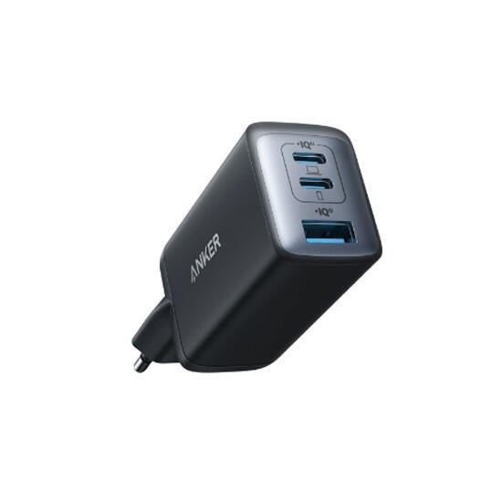 Anker 735 Usb And 2 Type C 65W PD Wall Charger Black