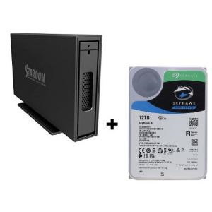 Toshiba 12TB Stardom Extreme Performance, (W/ 12TB Seagate 7200RPM HDD Inside), 1-Bay External Drive, Usb-3.2 (Hot-Swap Aluminum Design)