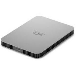 LaCie 4TB LaCie, 3.5", Usb-C 3.2, Portable External HD, Silver (Oem Packaged/Not Retail)