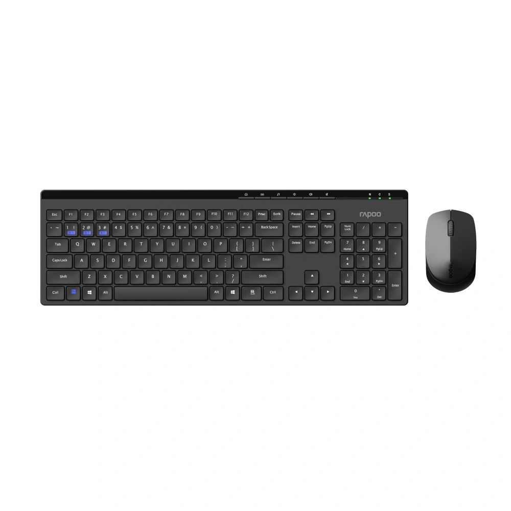 Rapoo 8100GT - Multi-Mode Wireless Keyboard And Mouse Combo