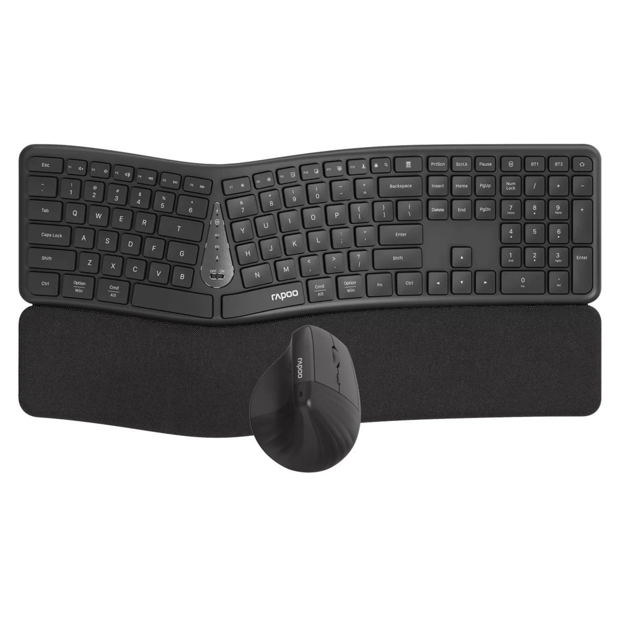 Rapoo 8810Me - Multi-Mode Blade Ergo Wireless Desktop Set