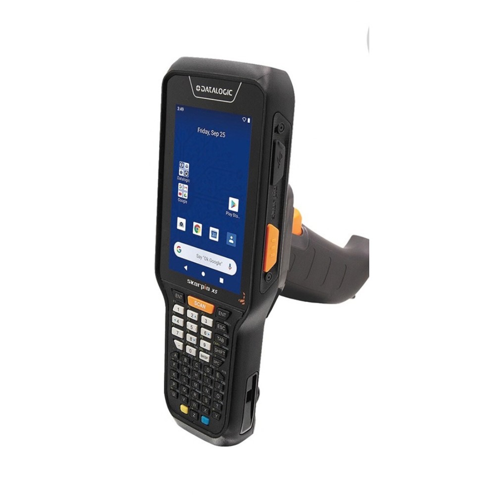 Datalogic Skorpio X5 Pistol Grip 802.11A/B/G/N/Ac 4.3" Display BT V5 4GB 64GB Scanner