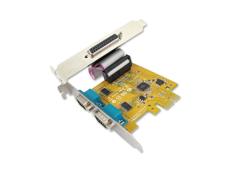 Sunix Mio6479a Pcie 2-Port Serial RS-232 & 1-Port Parallel Ieee1284 Card
