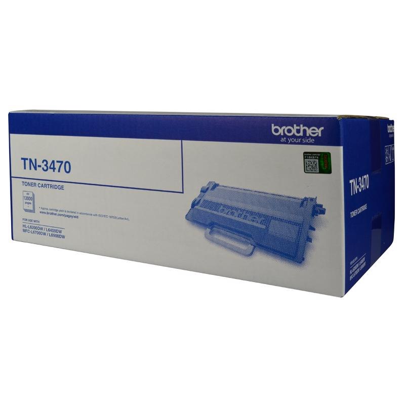Brother TN-3470 Mono Laser Toner - High Yield Upto 12000 Pages- L6200DW, L6400DW, L6700DW, L6900DW