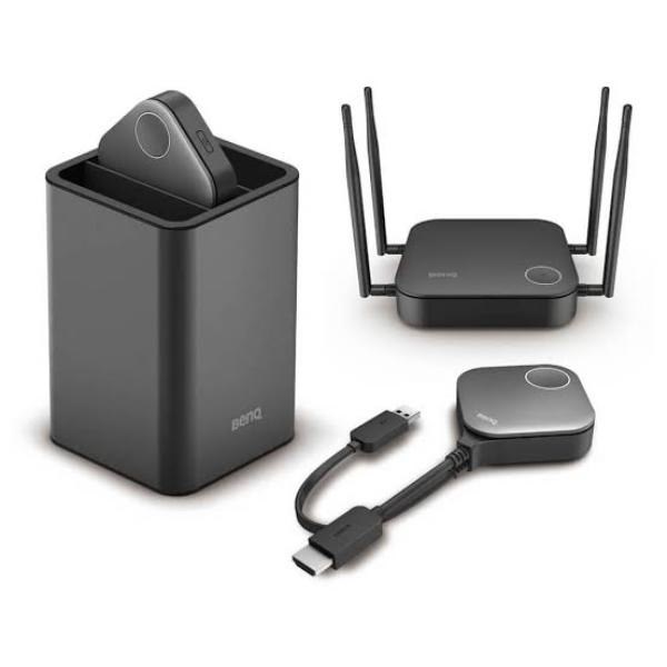 BenQ WDC20 InstaShow Plug &Amp; Play. One Button To Start Wireless Full HD Presentations (Hdmi Wireless Streaming) 2 X Sender, 1 X Receiver