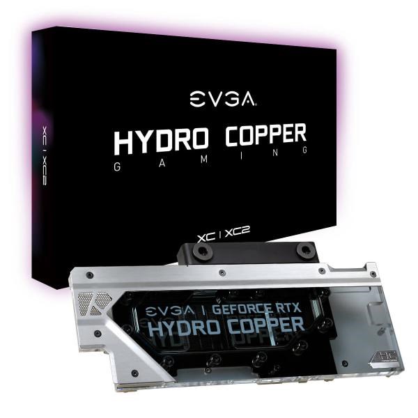 Evga Hydro Copper Waterblock For Evga/Nvidia GeForce RTX 2080 Xc/Xc2/Fe, 400-HC-1189-B1, RGB