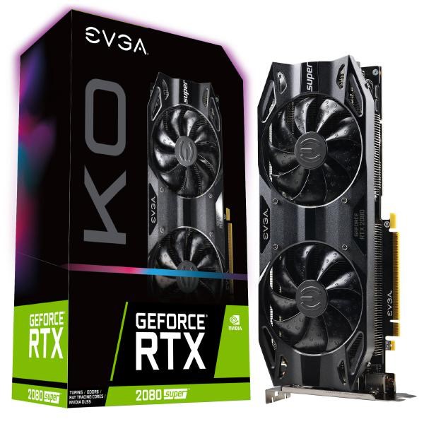 Evga GeForce RTX 2080 Super Ko Gaming, 08G-P4-2083-KR, 8GB GDDR6, 3 X DisplayPort 1.4, Hdmi 2.0B