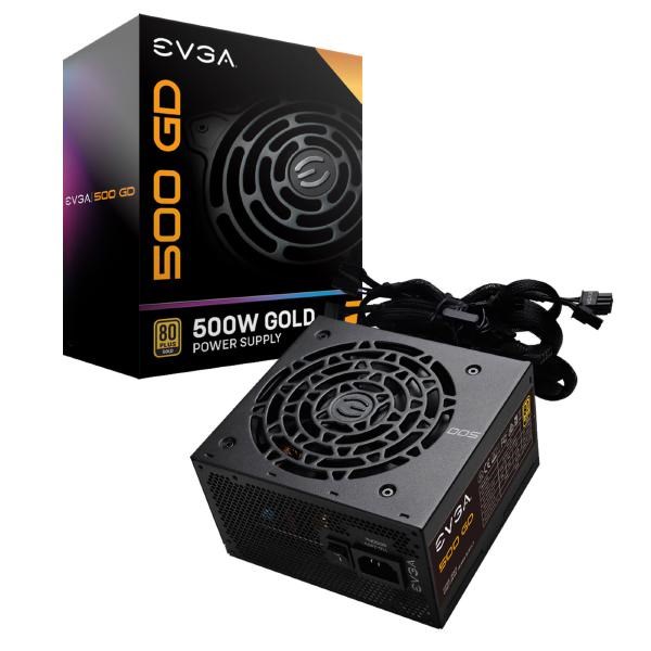 Evga 500 GD, 80+ Gold 500W, 5 Year Warranty, Power Supply 100-GD-0500-V4 (Au)
