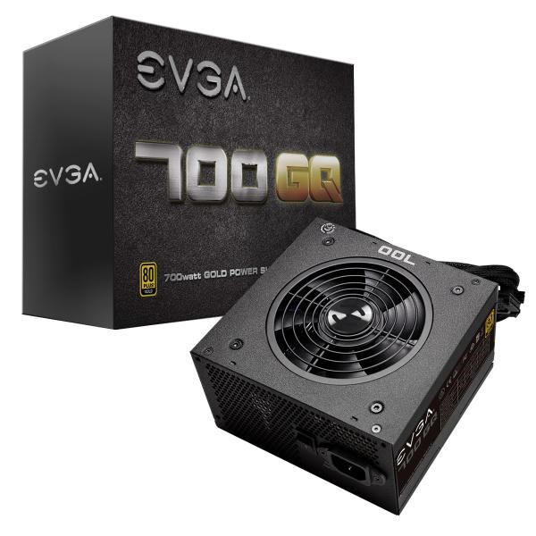 Evga 700 GQ, 80+ Gold 700W, Semi Modular, Evga Eco Mode, 5 Year Warranty, Power Supply 110-GQ-0700-V4 (Au)