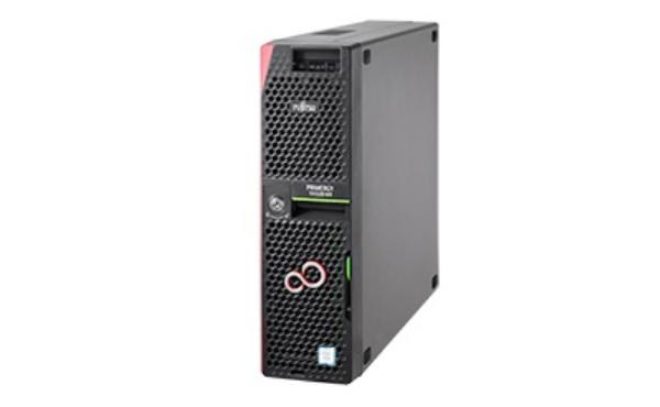 Fujitsu Primergy TX1320M4, SFF, Red Psu, E-2224 4C/4T 3.40GHz, 8GB Ram (1/4), 2.5" Sas/Sata (0/4), Irmc, 450W (1/2), 1YR