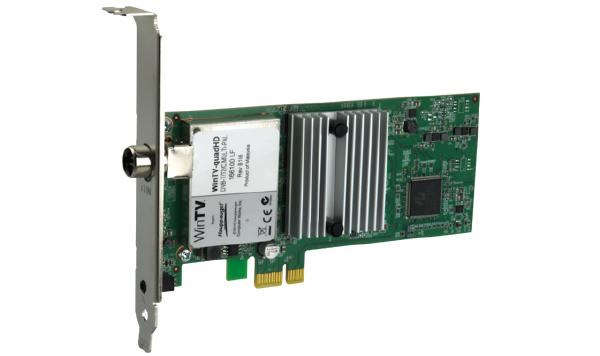 HauppaugeTV QuadHD Four HDTV Tuners In One PCIe Card With Remote For Windows Watch Or Record Up To Four TV Channels At A Time! Windows 7/8/10