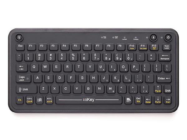 iKey BT-80-03 Rechargeable Rugged Bluetooth Keyboard For Windows/Android (Vesa Mount)