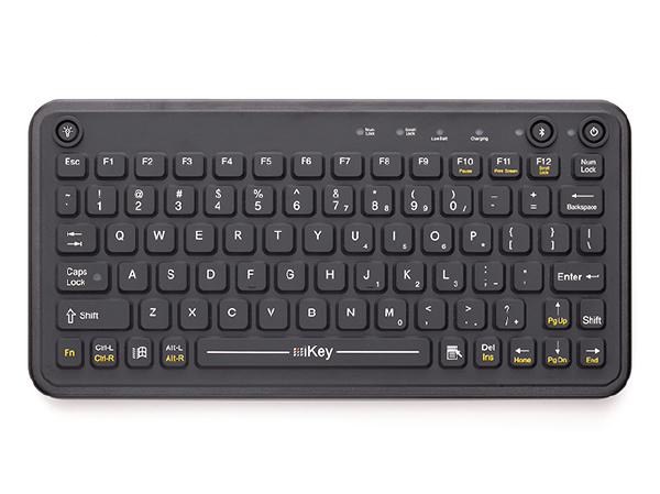 iKey BT-80-03 Rechargeable Rugged Bluetooth Keyboard For Windows/Android (Vesa Mount)