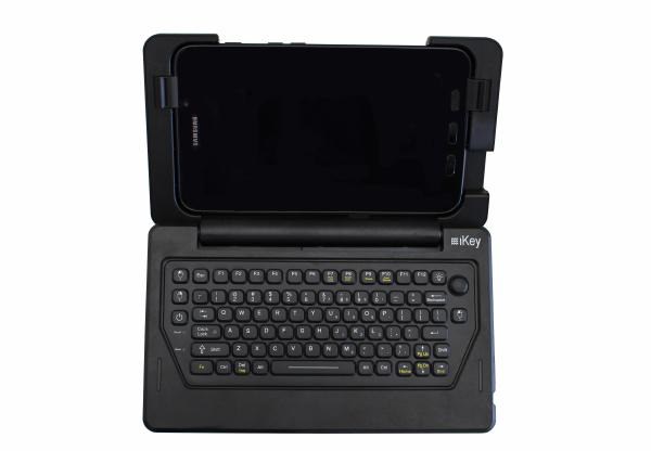 iKey Ik-Sam-At Samsung Galaxy Tab Active2 Rugged Tablet Case &Amp; Keyboard (Ip54 Rated)