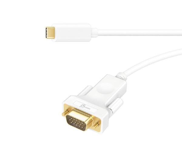 J5create JCC111 Usb-C Type-C To Vga 1.8M Cable