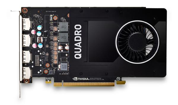 Leadtek Quadro P2200 Work Station Graphics Card Pcie 5GB DDR5, 4H(DP), Single Slot, 1X Fan, Atx (Software Disc Not Included)
