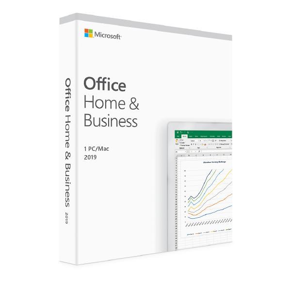 Microsoft Office 2019 Home &Amp; Business, Retail Software, 1 User - Medialess V2