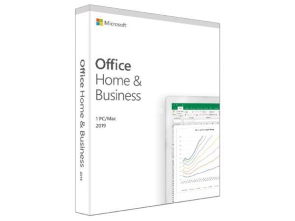 Microsoft 5 X Microsoft Office 2019 Home &Amp; Business, Retail Software, 1 User - Medialess V2