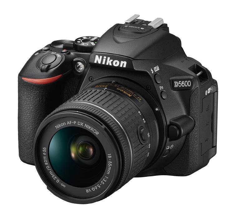 Nikon Digital DSLR Camera D5600 24.2 MP,Touchscreen LCD,+ 18 - 55MM VR Lens