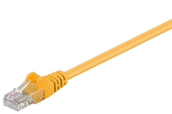 Shintaro Cat5e Patch Lead Yellow 0.5M (New Retail Pack)