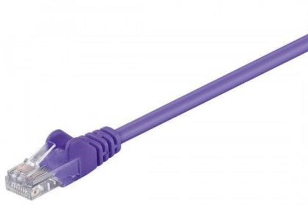 Shintaro Cat5e Patch Lead Purple 1M (New Retail Pack)