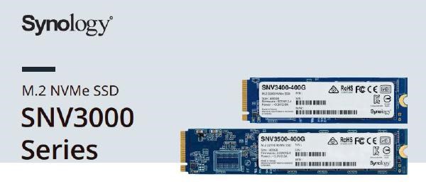 Synology SNV3000 - M.2 NVMe SSD - 5 Year Limited Warranty - Form Factor - M.2 2280 - 400GB Check Compatible Models